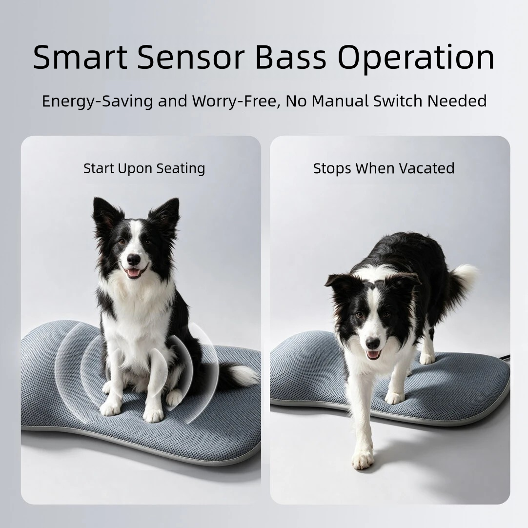Dog Cooling Bed with Fan — Summer Cooling & Air-Conditioning Pet Mat, Cool Pad, Cat Bed, Ice Mat, and Sleeping Pad